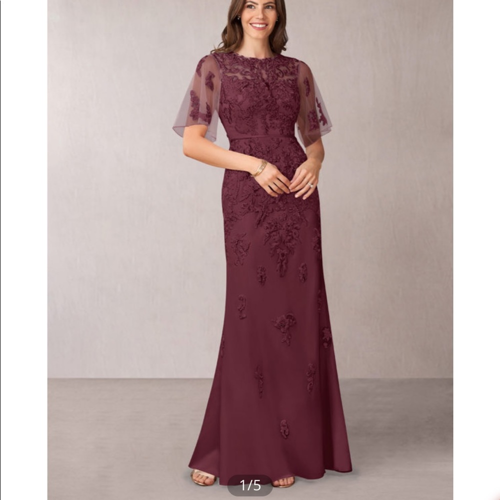 Azazie Mother of the Groom floor length dress